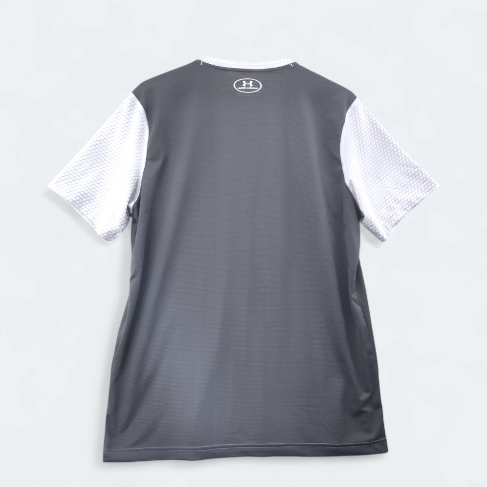 Under Armour Men's Team Raid Short Sleeve T-shirt Mens Size Large Fitted - Picture 7 of 8